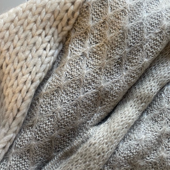 Venus Grey Beige Neutral Cardigan - Large - Picture 4 of 5